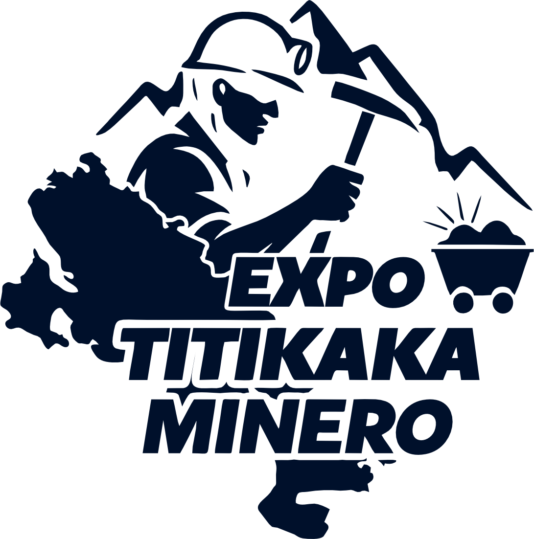 Logo Expo Titikaka Minero — versión azul puro